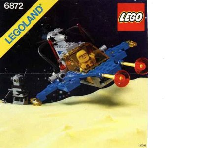 LEGO onderdeel Lunar Patrol Craft (6872-1)