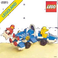 LEGO part Moon Rover 6874-1
