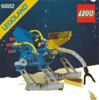 LEGO onderdeel Walking Astro Grappler 6882-1