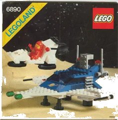 LEGO onderdeel Cosmic Cruiser (6890-1)