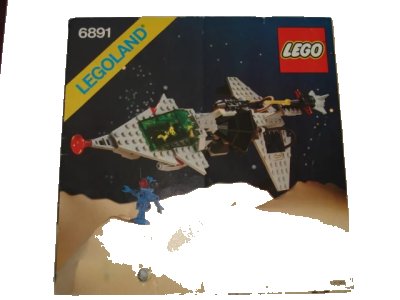 LEGO onderdeel Gamma V Laser Craft (6891-1)