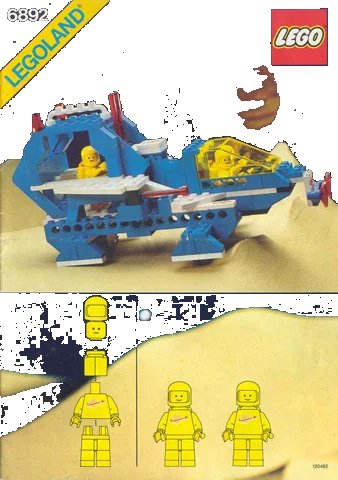 LEGO onderdeel Modular Space Transport (6892-1)