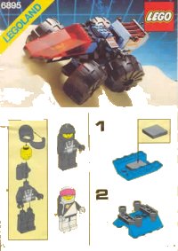 LEGO part Spy-Trak I 6895-1