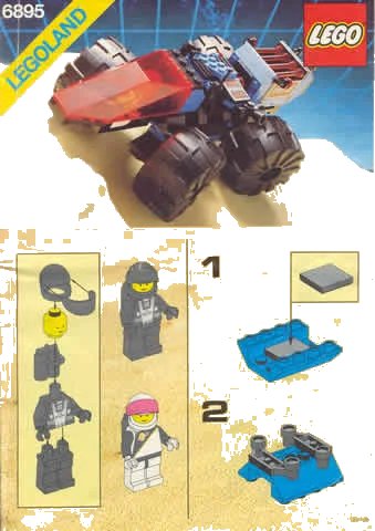 LEGO onderdeel Spy-Trak I (6895-1)