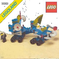 LEGO part Uranium Search Vehicle 6928-1