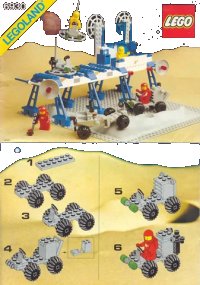 LEGO part Space Supply Station 6930-1