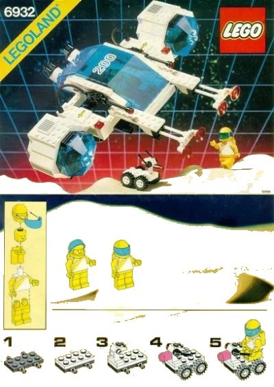 LEGO onderdeel Stardefender "200" (6932-1)