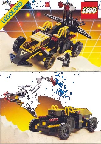 LEGO onderdeel Battrax (6941-1)