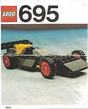 LEGO part Racing Car (695-1)