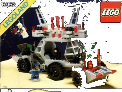 LEGO onderdeel Solar Power Transporter (6952-1)