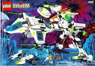 LEGO onderdeel Explorien Starship (6982-1)