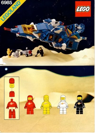 LEGO onderdeel Cosmic Fleet Voyager (6985-1)
