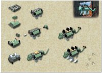 LEGO part Baby Ankylosaurus 7000-1
