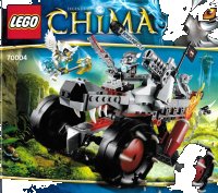 LEGO part Wakz' Pack Tracker 70004-1