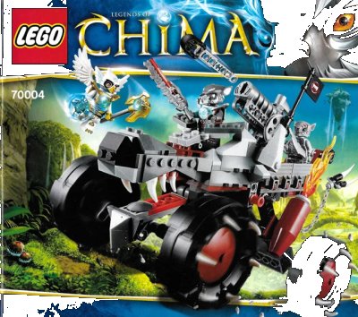 LEGO onderdeel Wakz' Pack Tracker (70004-1)