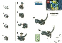 LEGO part Baby Iguanodon 7001-1