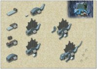 LEGO part Baby Dimetrodon 7003-1