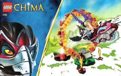 LEGO onderdeel Ring of Fire (70100-1)