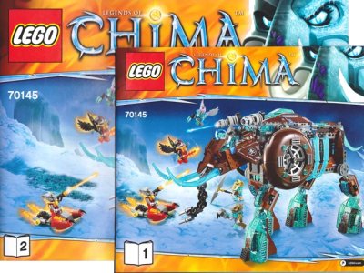 LEGO onderdeel Maula's Ice Mammoth Stomper (70145-1)