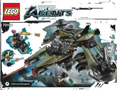 LEGO onderdeel Hurricane Heist (70164-1)