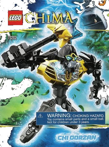 LEGO onderdeel CHI Gorzan (70202-1)