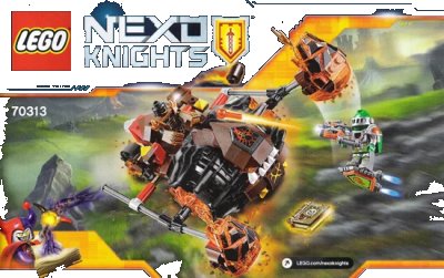 LEGO onderdeel Moltor's Lava Smasher (70313-1)