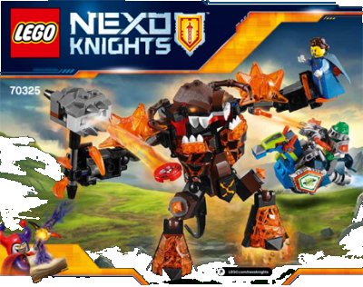 LEGO part Infernox captures the Queen (70325-1)