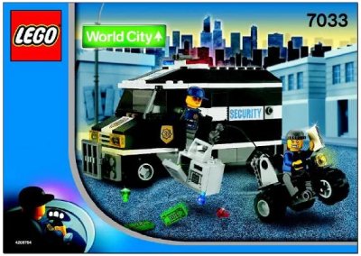 LEGO onderdeel Armored Car Action (7033-1)