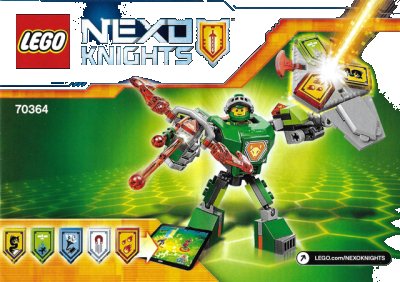LEGO part Battle Suit Aaron (70364-1)