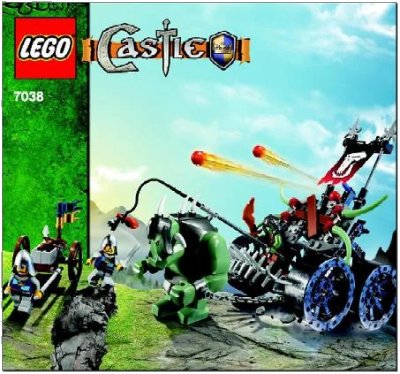 LEGO onderdeel Troll Assault Wagon (7038-1)