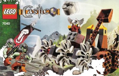 LEGO onderdeel Dwarves' Mine Defender (7040-1)