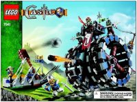 LEGO part Troll Battle Wheel 7041-1