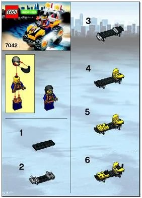 LEGO onderdeel Dune Patrol (7042-1)