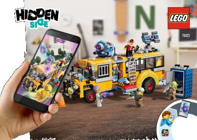 LEGO onderdeel Paranormal Intercept Bus 3000 (70423-1)