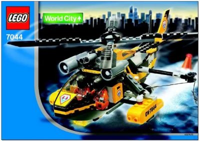LEGO onderdeel Rescue Chopper (7044-1)