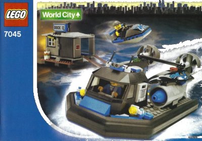 LEGO onderdeel Hovercraft hideout (7045-1)