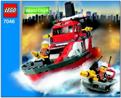 LEGO onderdeel Fire Command Craft (7046-1)