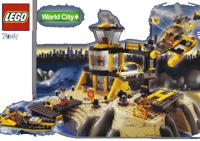 LEGO onderdeel Coast Watch HQ (7047-1)