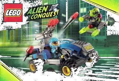 LEGO onderdeel Alien Defender (7050-1)