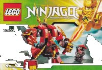 LEGO part Kai's Fire Mech 70500-1