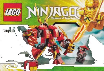 LEGO onderdeel Kai's Fire Mech (70500-1)