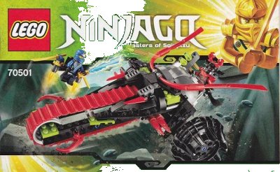 LEGO onderdeel Warrior Bike (70501-1)