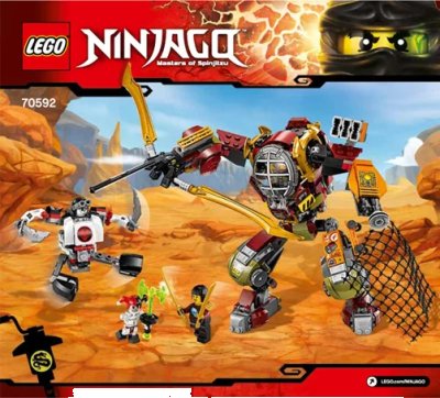 LEGO onderdeel Salvage M.E.C. (70592-1)