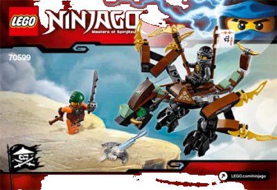 LEGO onderdeel Cole's Dragon (70599-1)