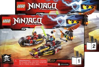 LEGO onderdeel Ninja Bike Chase (70600-1)