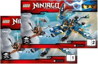 LEGO onderdeel Jay's Elemental Dragon 70602-1