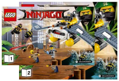 LEGO part Manta Ray Bomber (70609-1)