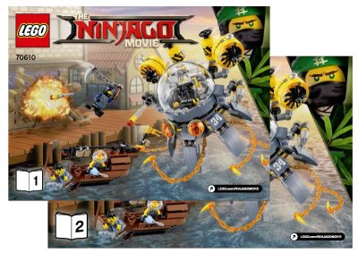 LEGO onderdeel Flying Jelly Sub (70610-1)