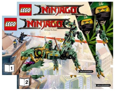 LEGO onderdeel Green Ninja Mech Dragon (70612-1)