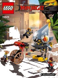 LEGO part Piranha Attack 70629-1